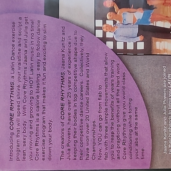 💃📀Core Rhythms Workout DVDs 📀💃 - Picture 7 of 11